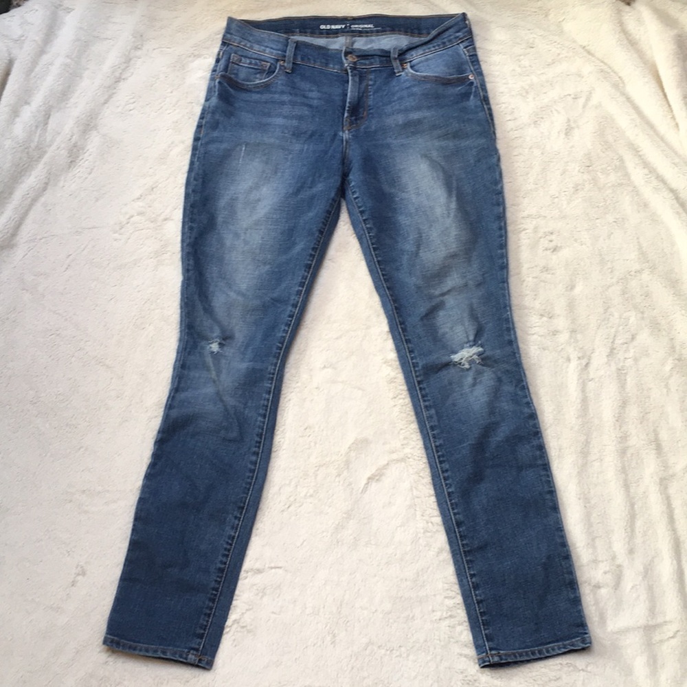 Old navy mid rise skinny jeans